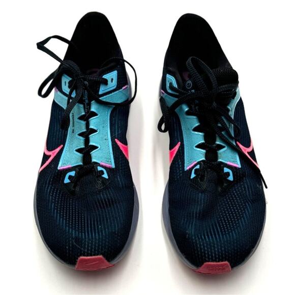 Nike Air Zoom Pegasus 40 Womens 9.5 Running SE Black Hyper Pink - Picture 2 of 14